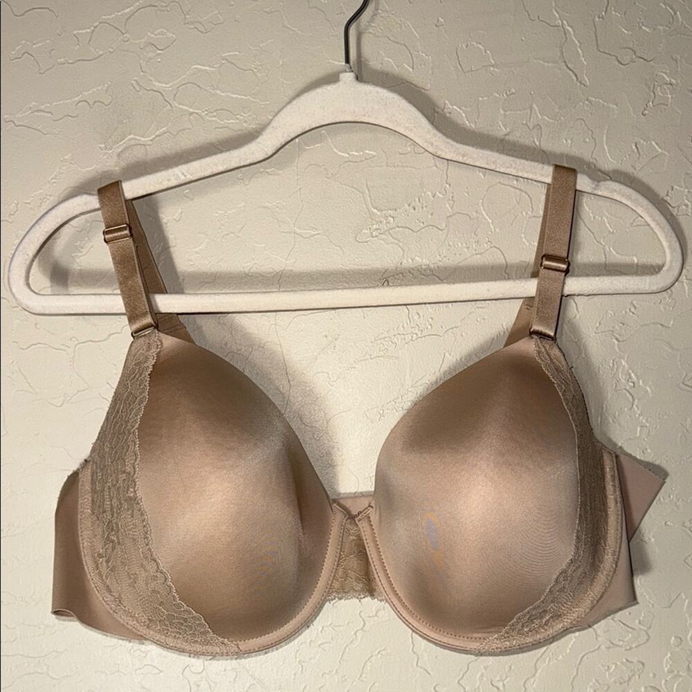 Soma vanishing 360 Perfect cov lace trim bra in nude size 40D